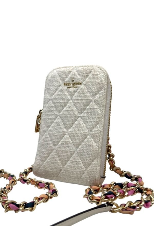 KATE SPADE - CAREY TWEED PHONE CHAIN CROSSBODY - Image 10